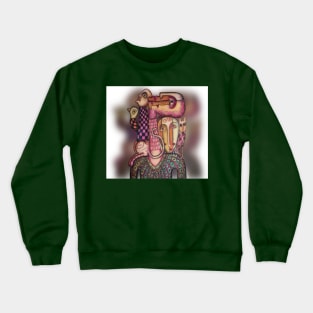 Art figuratif contemporain Crewneck Sweatshirt